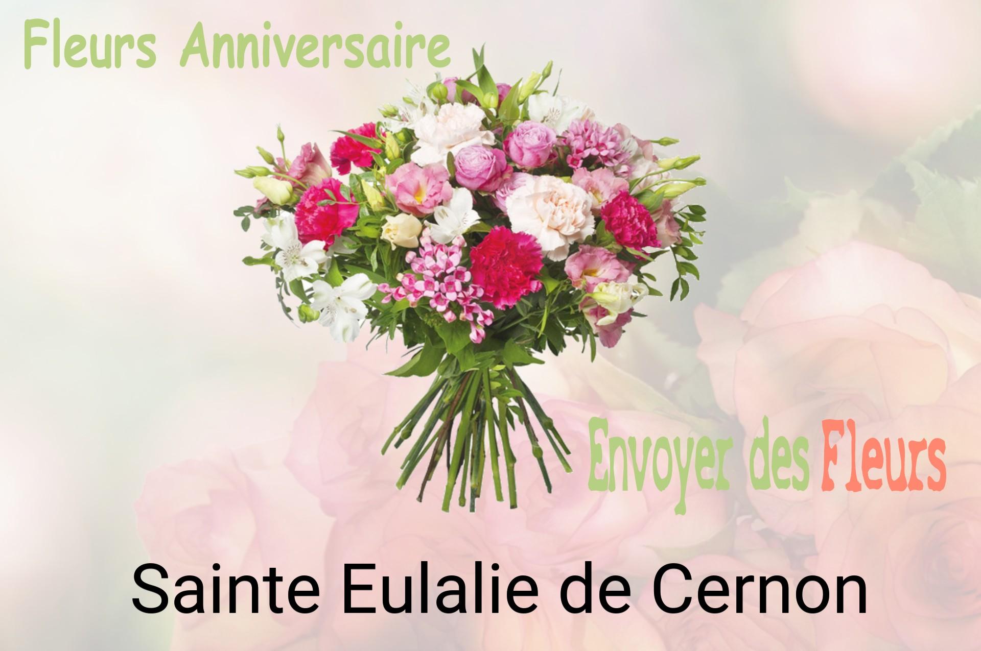 Bouquet de fleurs d’anniversaire livré à Sainte-Eulalie-de-Cernon
