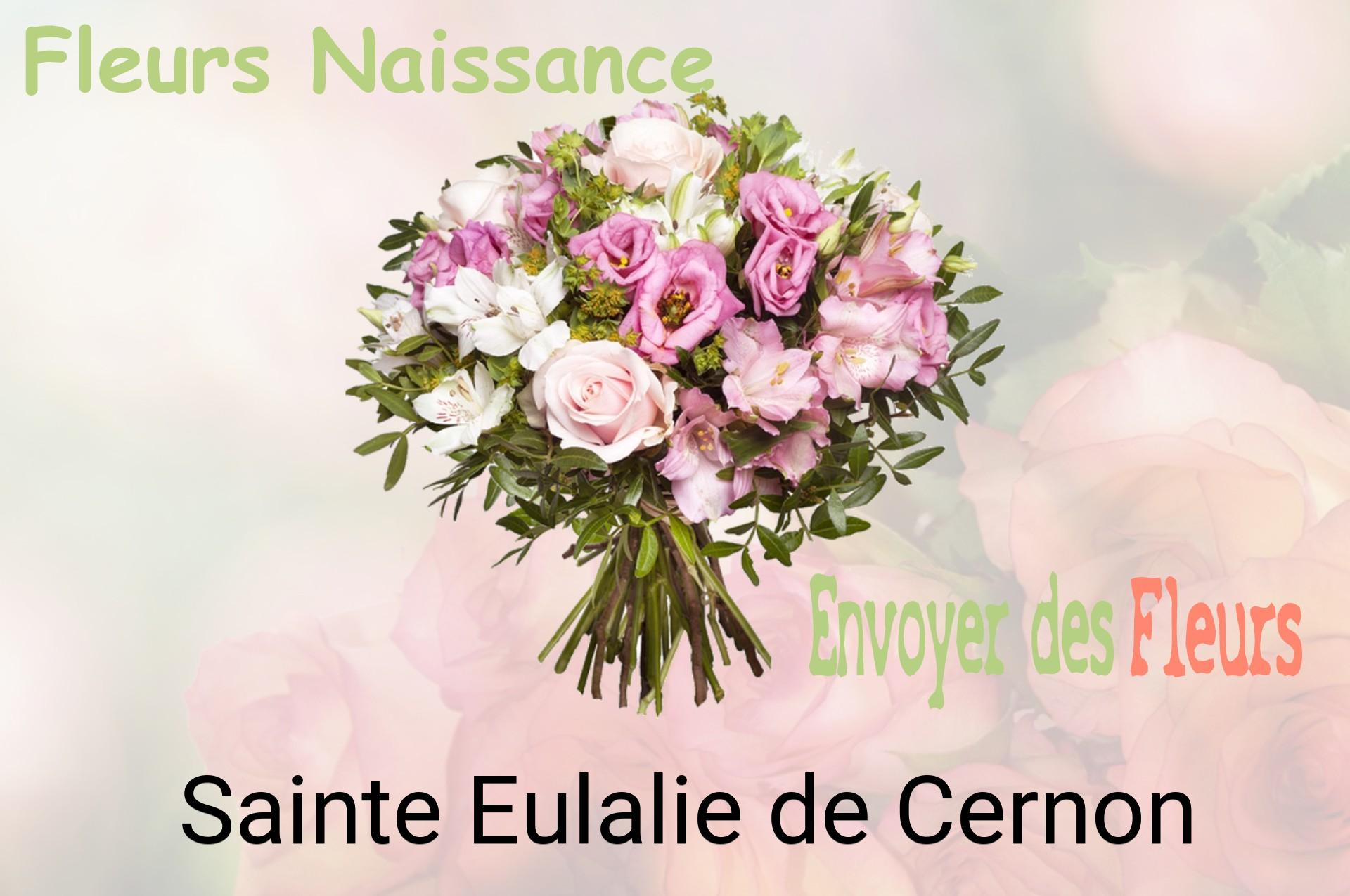 Bouquet de fleurs de naissance livré à Sainte-Eulalie-de-Cernon